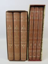 Two Folio Society three book sets, see pics for titles.