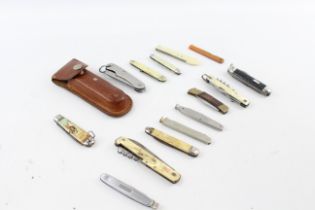 15 x Vintage Assorted Pocket KNIVES Inc Smokers Knives, Pen Knives Etc 567977