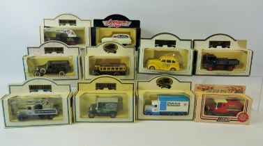 Ten, Lledo Days Gone By Die Cast model trucks. All boxed and unused. See photos.