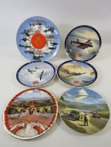 6 RAF related collectors plates.