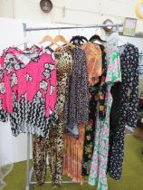 New ladies clothing dresses and tops, 8 items as per picture size 12.