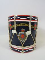 Royal Corps of Transport drum shaped ice bucket.