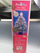 Optic Glow Fibre optic 3ft Christmas tree with original box. See photos. S2