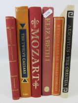 6 Folio Society books, see pics for titles.