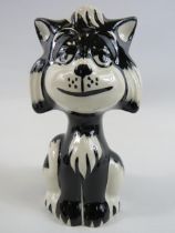 Lorna Bailey cat " Dosa", approx 5 1/4" tall.