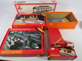 Selection of Lima and Hornby Trackside models, most boxed, see photos.