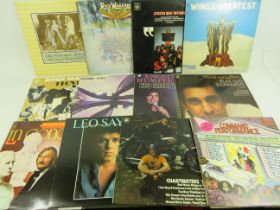 Selection of Vinyl Rock n Pop LP's (15)  See photos. 