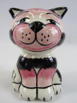 Lorna Bailey cat " Mac " , approx 5 1/4" tall.