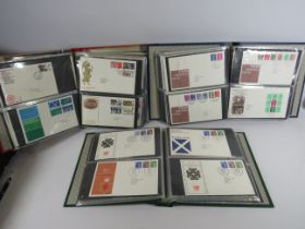 Three full and well presented FDC Albums each containing approx 80 FDC's