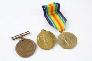 3 x WW1 Medals Inc Victory, Mercantile Marine Etc 637685