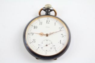 OMEGA Vintage Gents Open Face POCKET WATCH Hand-wind Requires Service 404810