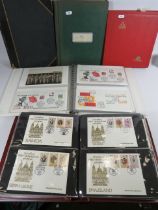 Large collection of assorted stamps and UK First Day covers, Mint stamps etc. plus large unused albu
