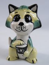 Lorna Bailey cat "Tuna" approx 5" tall.