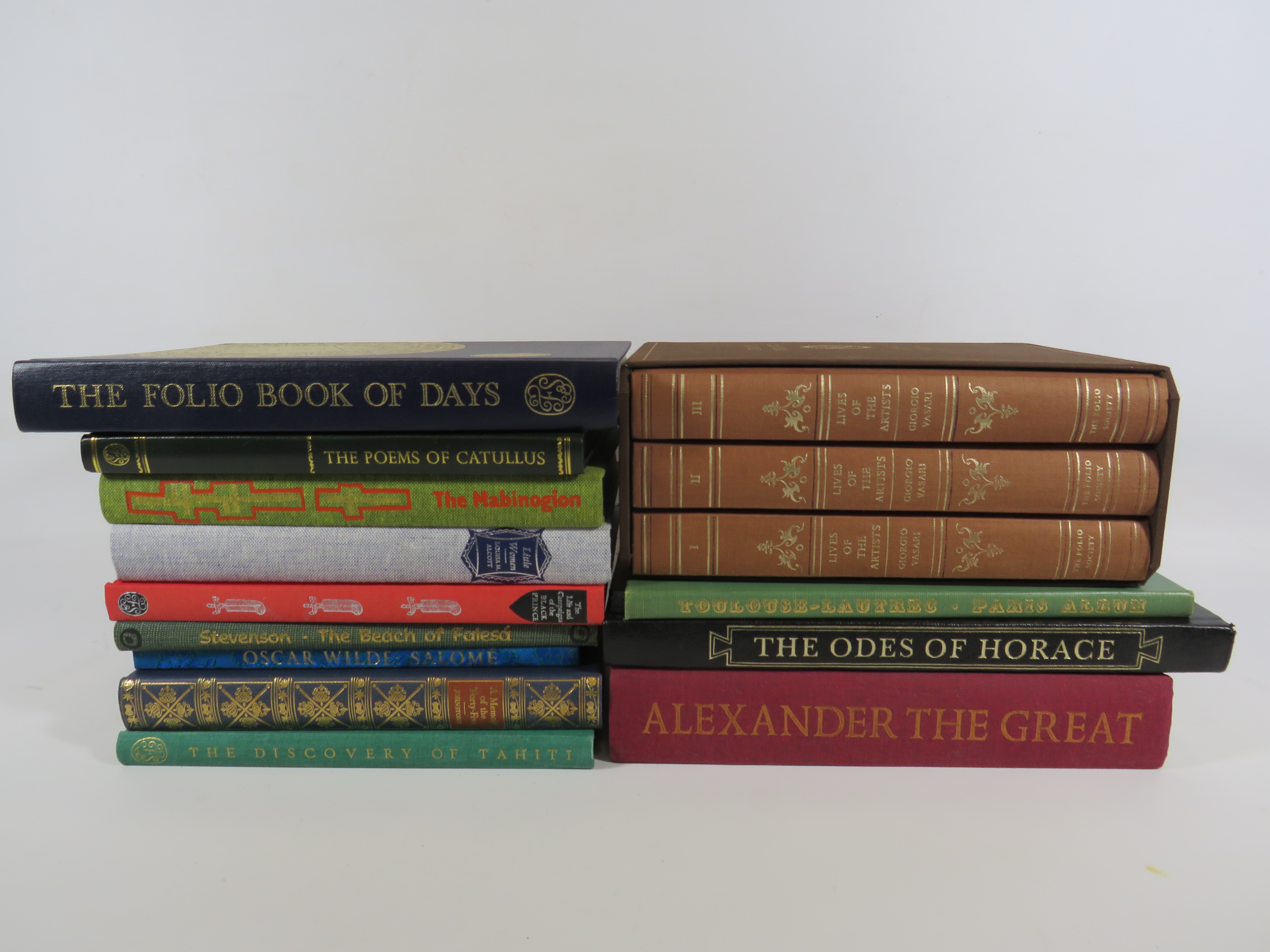 15 Folio Society Books see pics for titles.