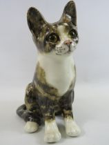 Winstanley cat figurine size 4. Approx 9" tall.