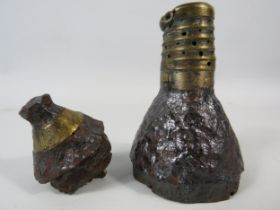 2 French WW1 artillery shell fuses