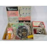 Vintage Nutbrown, De Lux, Icing outfit along with a pifco electric heat massagers. Both boxed and or