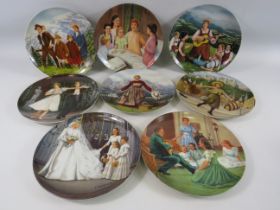 8 Sound of Music collectable plates.