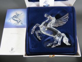 Beautiful Swarovski Crystal Pegasus (6 x 5 inches) in excellent condition and comes with purpose mad