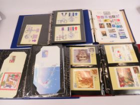 Well presented album of UK first day Covers, presentation packs, loose stamps , plus sparsely filled