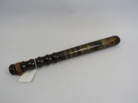 George V special constabulary truncheon approx 15" long
