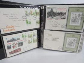 Well presented Album of UK first day Covers, over 100 FDC