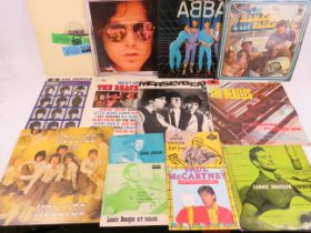 Selection of Vinyl LP's by Beatles, Doors, Mammas & Pappas, Mersey Beats etc. see photos. 