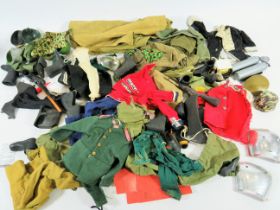 Large selection of Action Man Clothes, Boots, Helmets etc. See photos.