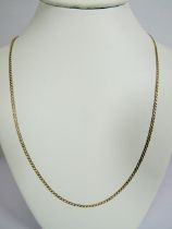 9ct Yellow Gold 18 inch Neck Chain of 1.2g