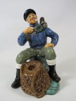 Royal Doulton figurine The Lobster Man HN 2317 , approx 19cm tall.