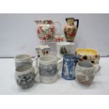 Mixed ceramics lot including vintage mugs and Emma Bridgewater etc