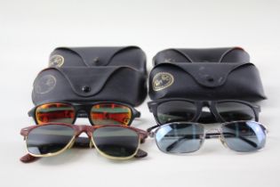 Collection of Designer Ray-Ban Sunglasses Inc Cases x 4 439234