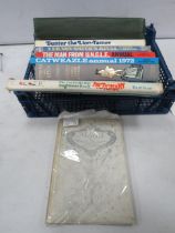 Small selection of vintage books and annuals.