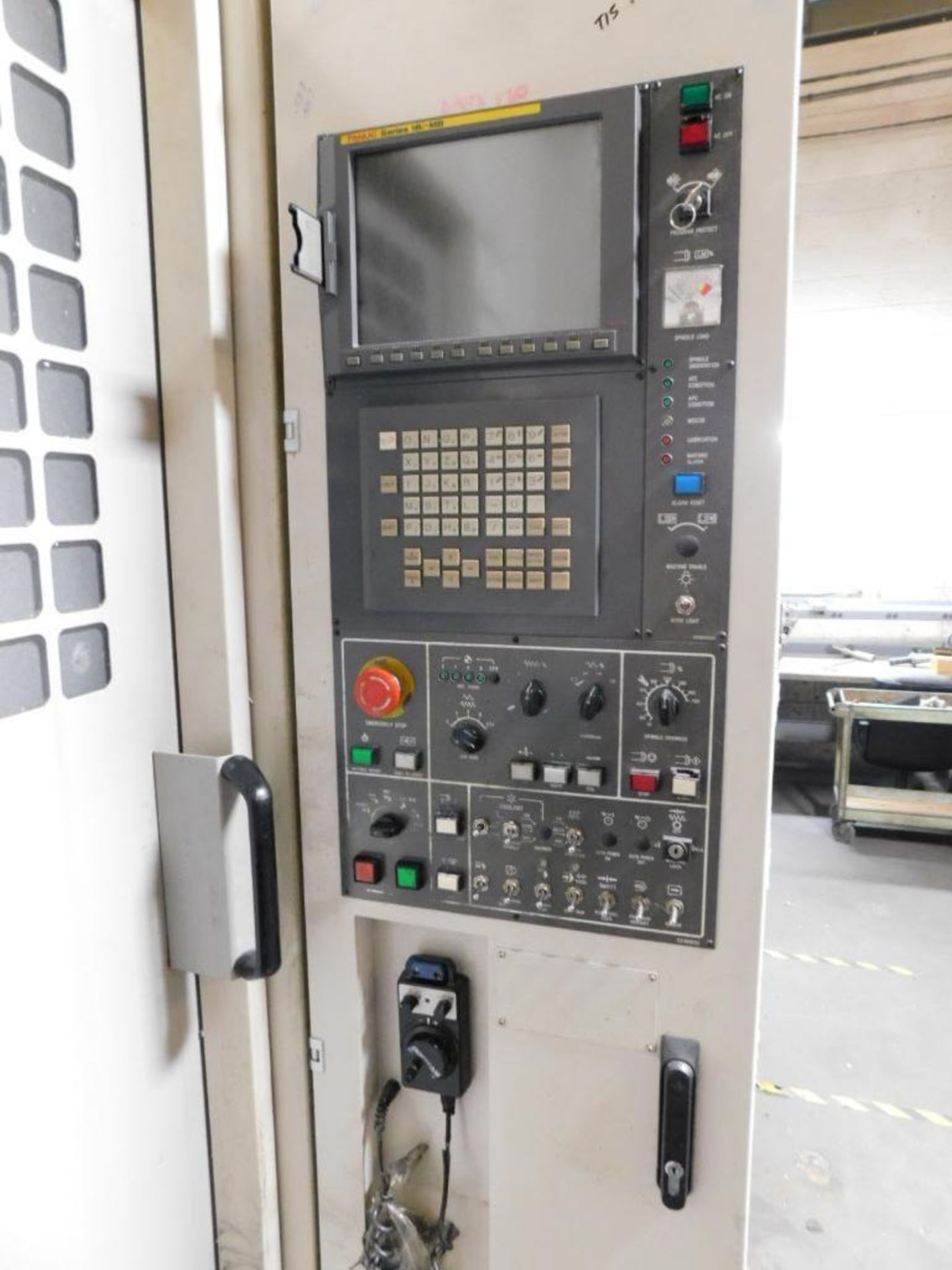 Doosan DHP-5500 4 Axis Horizontal Machining Center, Fanuc 18i-MB Control, (2) 19.7” Pallets, 14K RP - Image 6 of 11