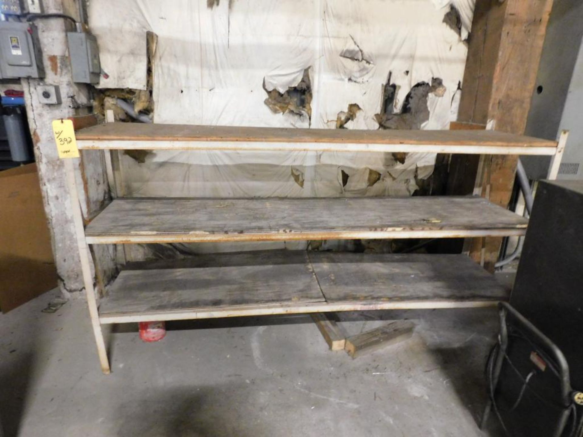 LOT: (2) Sections Cantilever Single Side Racking, 10' x 10', 24" Arms (NO CONTENTS), (2) Racks, - Image 3 of 5