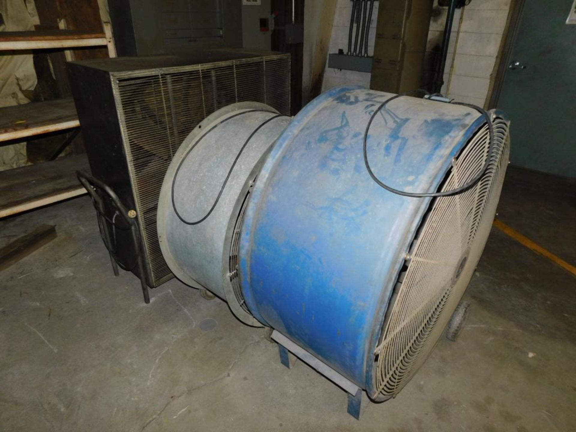 LOT: (3) Drum Fans, (3) Assorted Pedestal Fans - Image 2 of 3