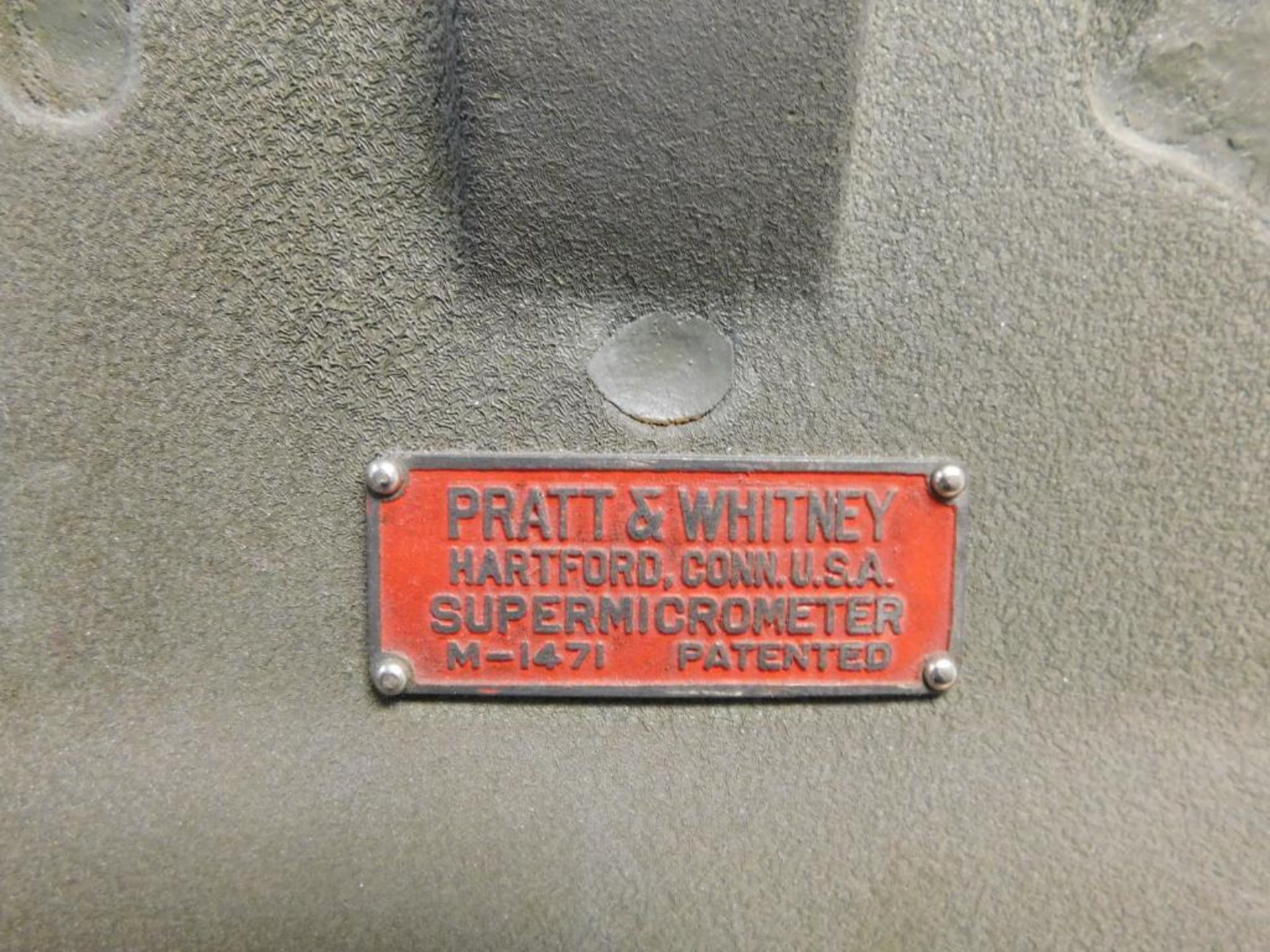 Pratt & Whitney M-1471 Supermicrometer (in calibration) - Image 4 of 4