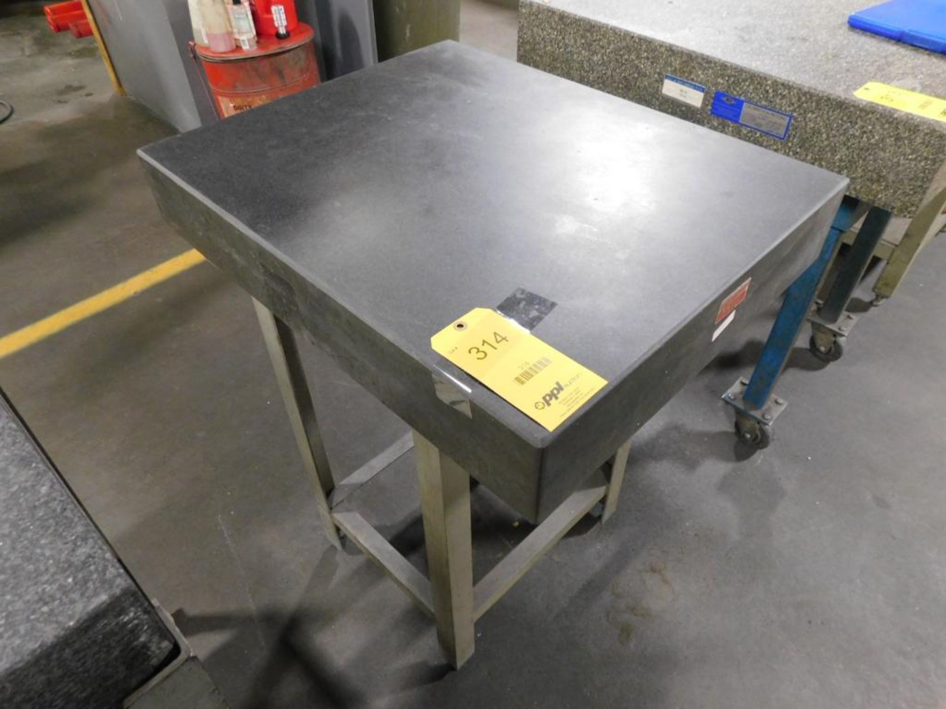 Mitutoyo 30" x 24" x 5" Granite Surface Plate on Stand