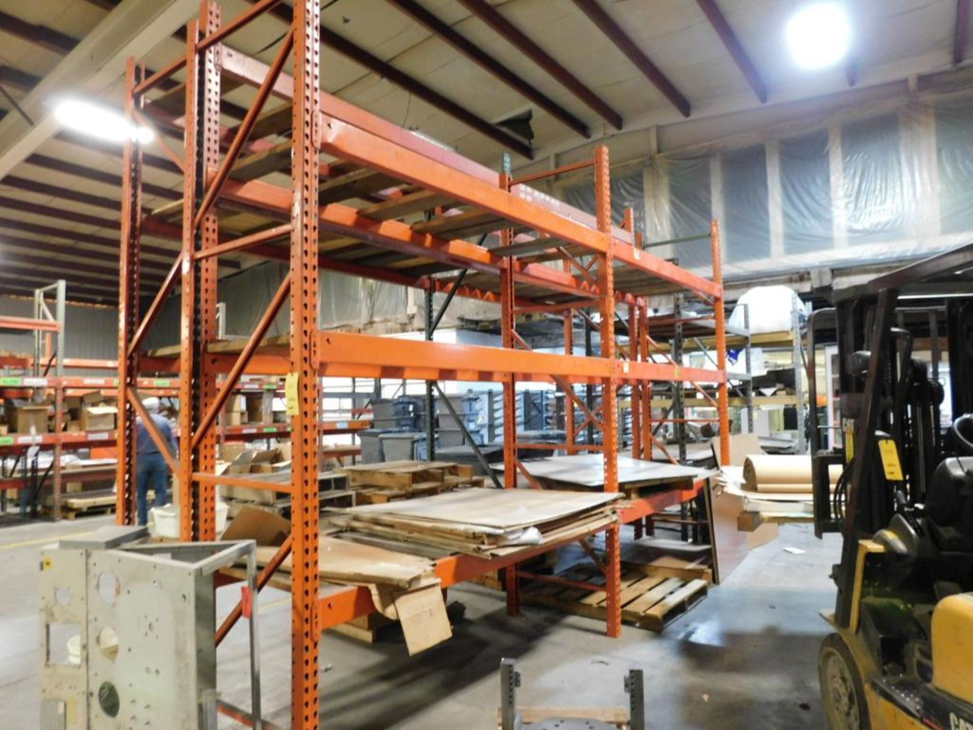 LOT: (4) Sections Tear Drop Pallet Racking, 12' x 8' x 36", (2) Sections Pallet Racking, 10' x 8' - Image 2 of 3