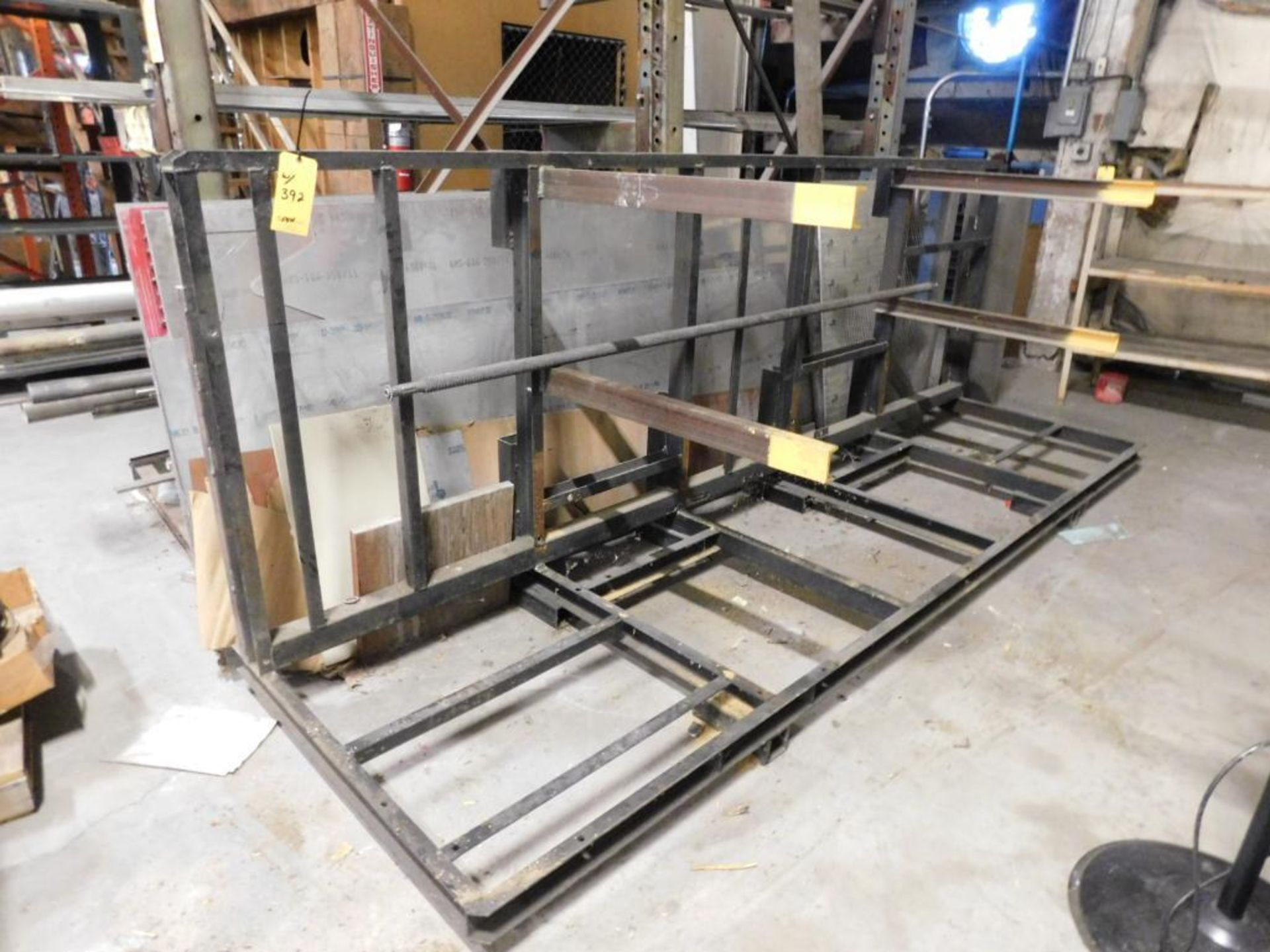 LOT: (2) Sections Cantilever Single Side Racking, 10' x 10', 24" Arms (NO CONTENTS), (2) Racks, - Image 2 of 5