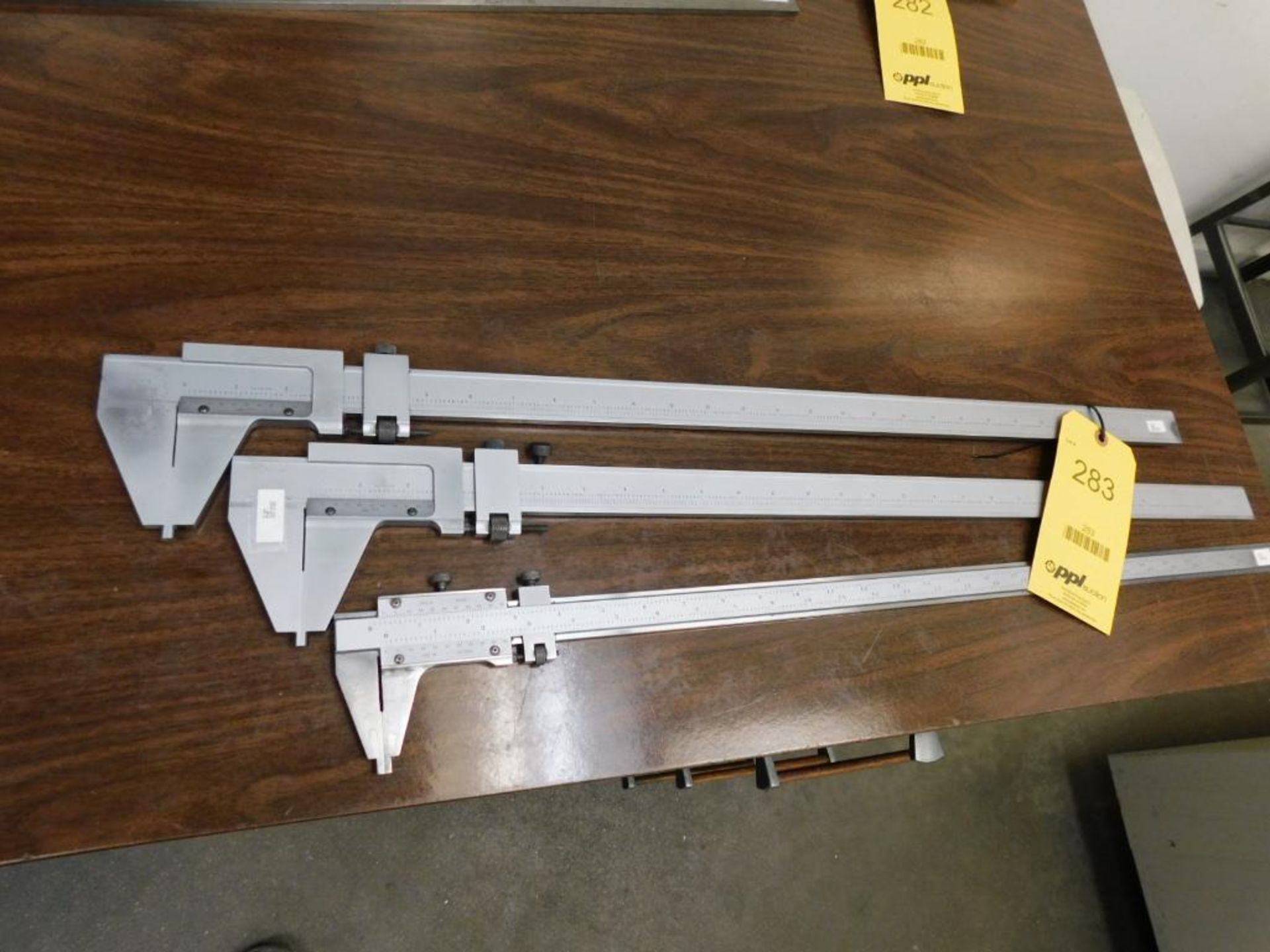 LOT: (3) Assorted Vernier Calipers