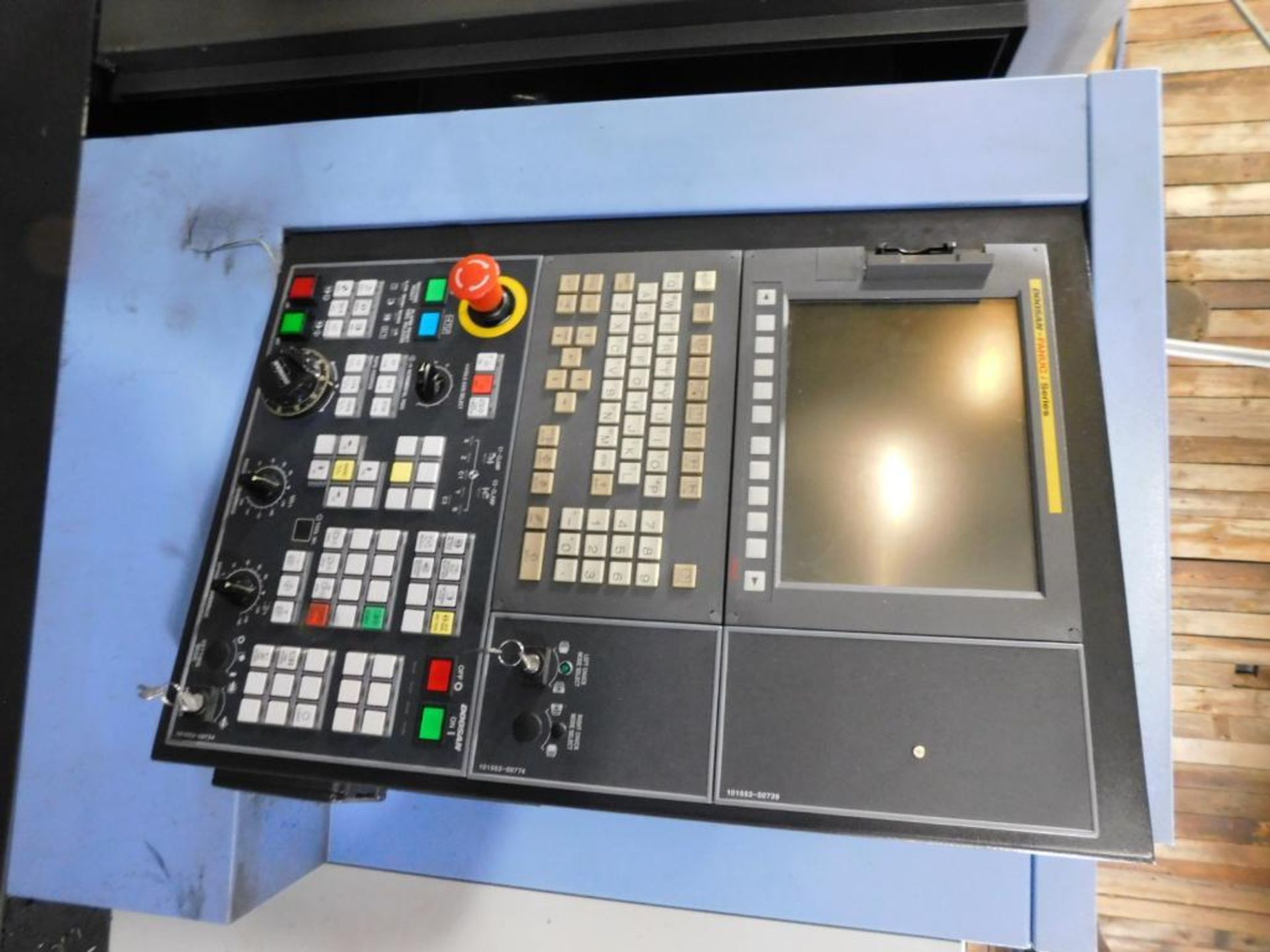 Doosan Puma GT2100 CNC Turning Center, Doosan Fanuc I Series Control, 15.4” Max Turn diam x 22.1” M - Image 9 of 11