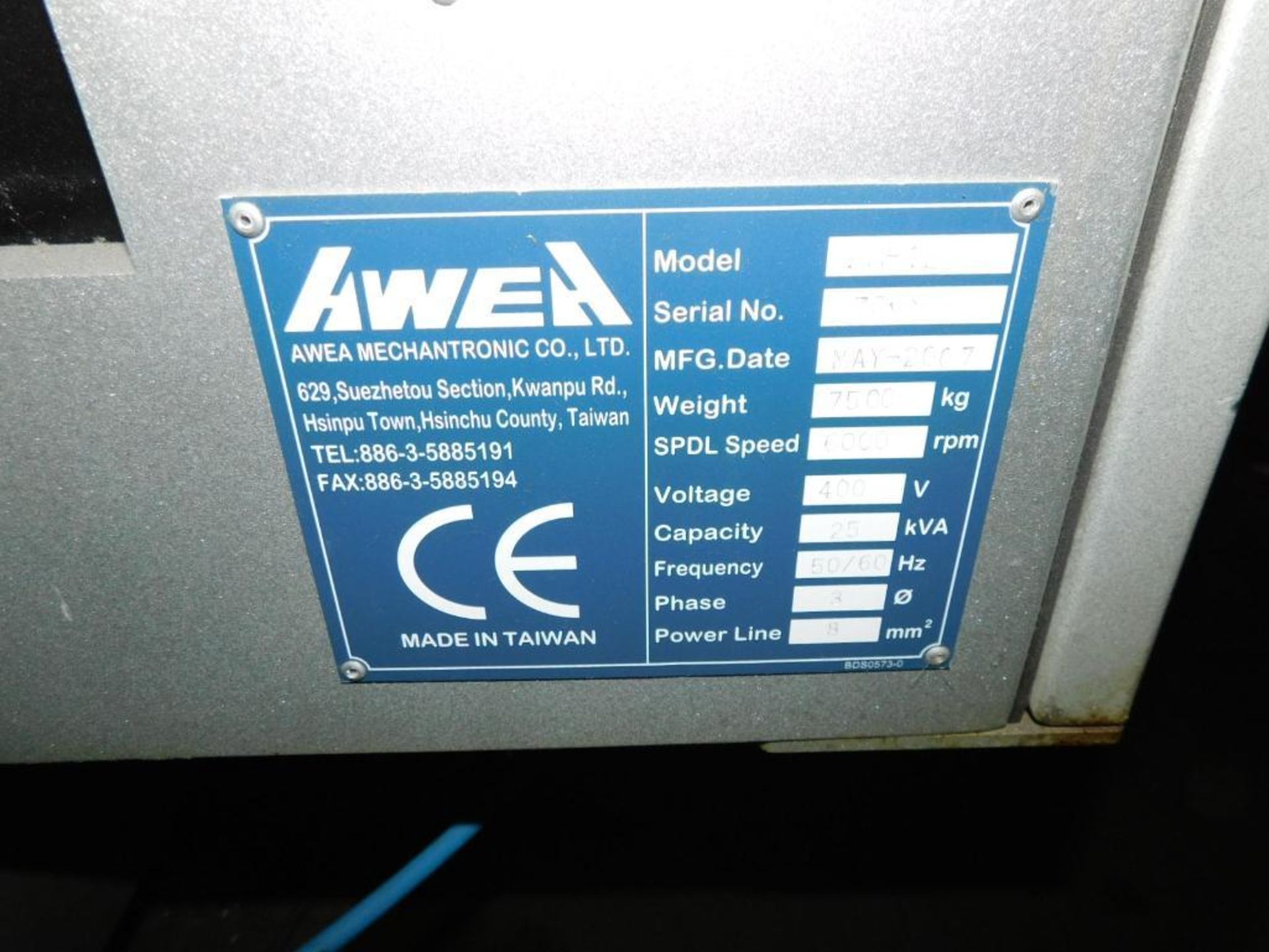 Toyoda AWEA BM1200 4-Axis VMC, Fanuc 18i-MB Control, 47.2" x 23.6" x 23.6" tr - Image 14 of 14