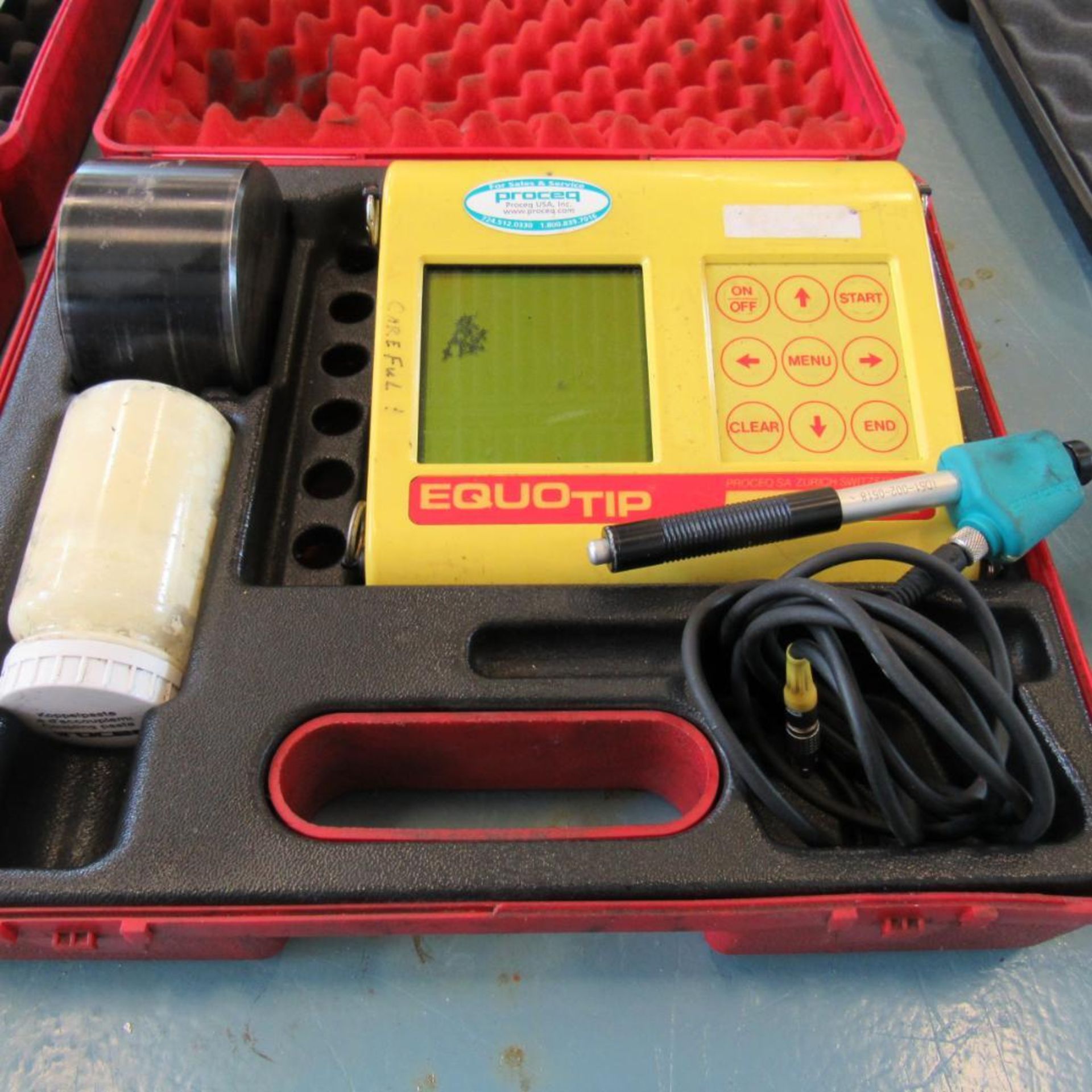 Proceq Instruments Equotip Portable Hardness Tester (Location: Bldg. 3)