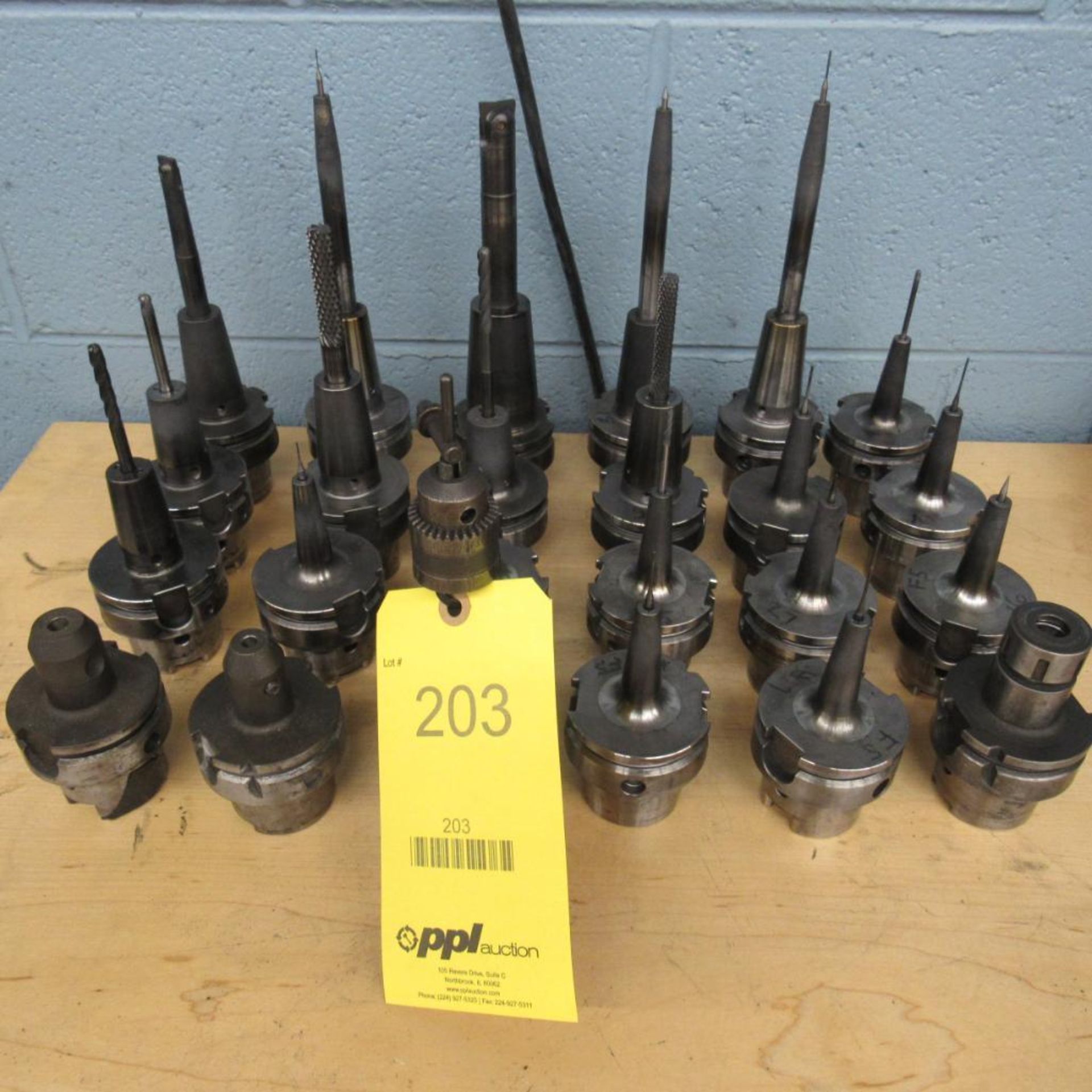 LOT: (24) Pieces HSK A63 Tooling (Location: Bldg. 1)