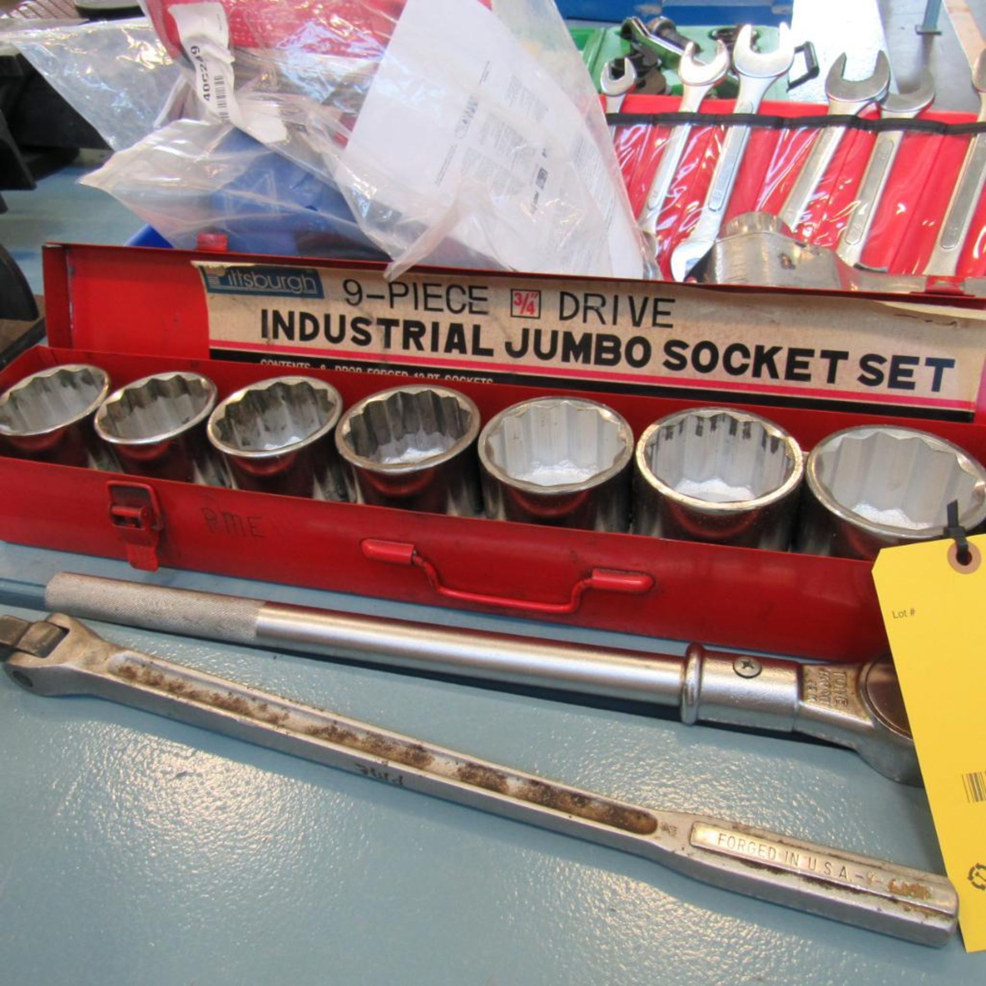 LOT: Assorted Socket Sets, Wrenches, Impact Wrench (Location: Bldg. 3)