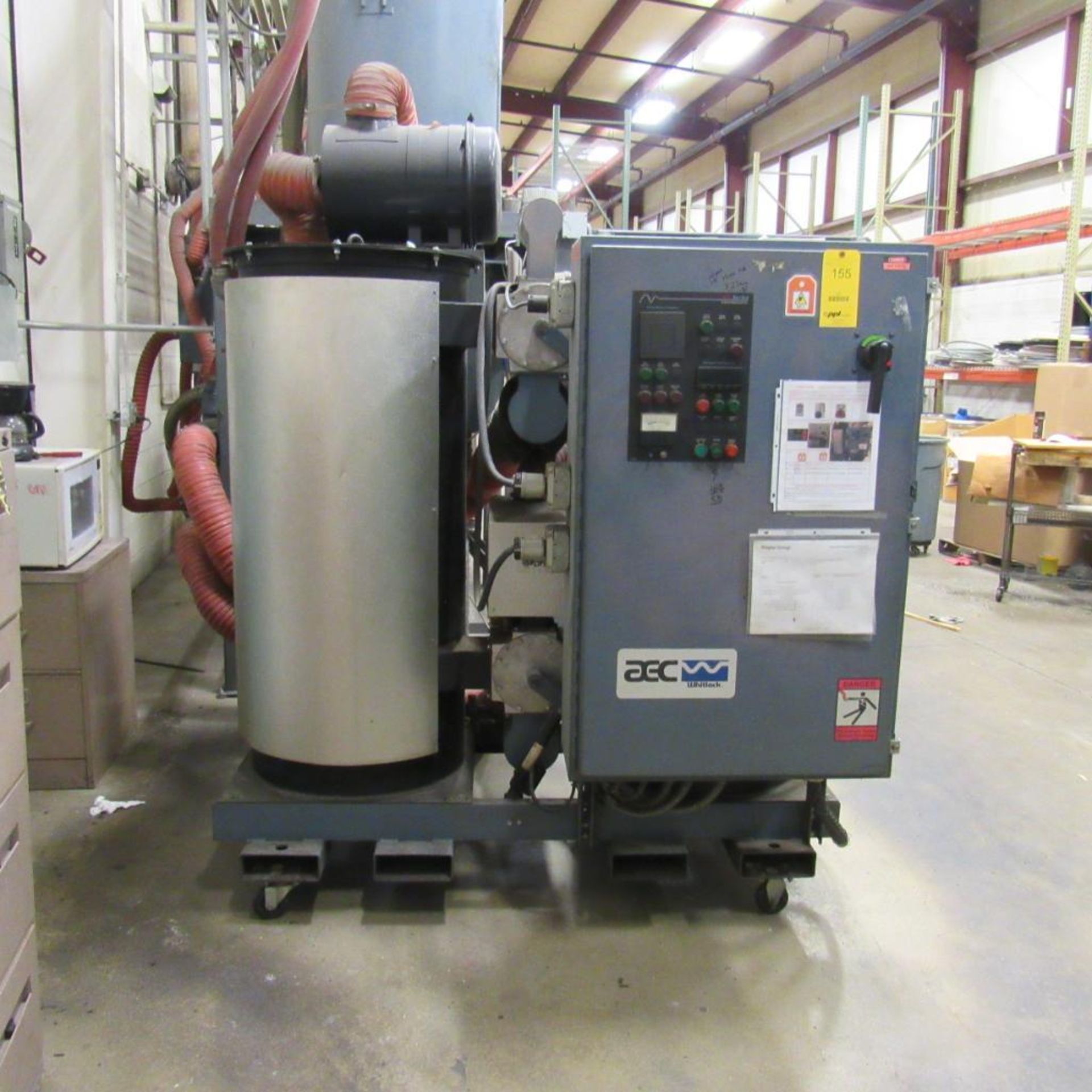 AEC Whitlock WD-600 CHEQ Dryer w/(4) DH-170 MICHEQ Hopper Dryers (Location: Bldg. 1) - Image 2 of 10