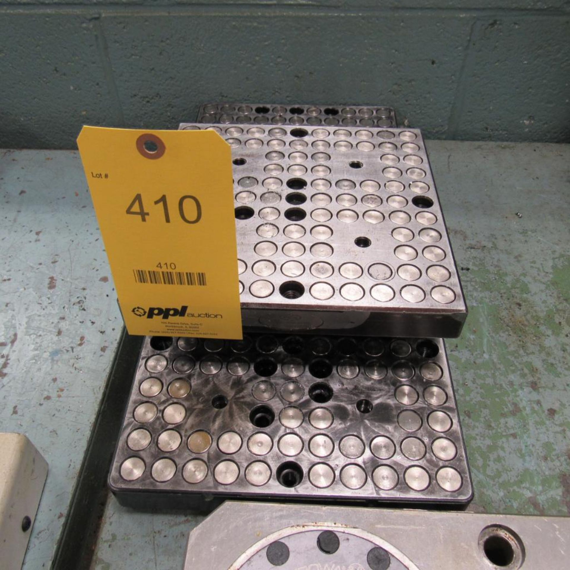 LOT: (3) 9" x 9" FCS Workholding Plates (Location: Bldg. 2)