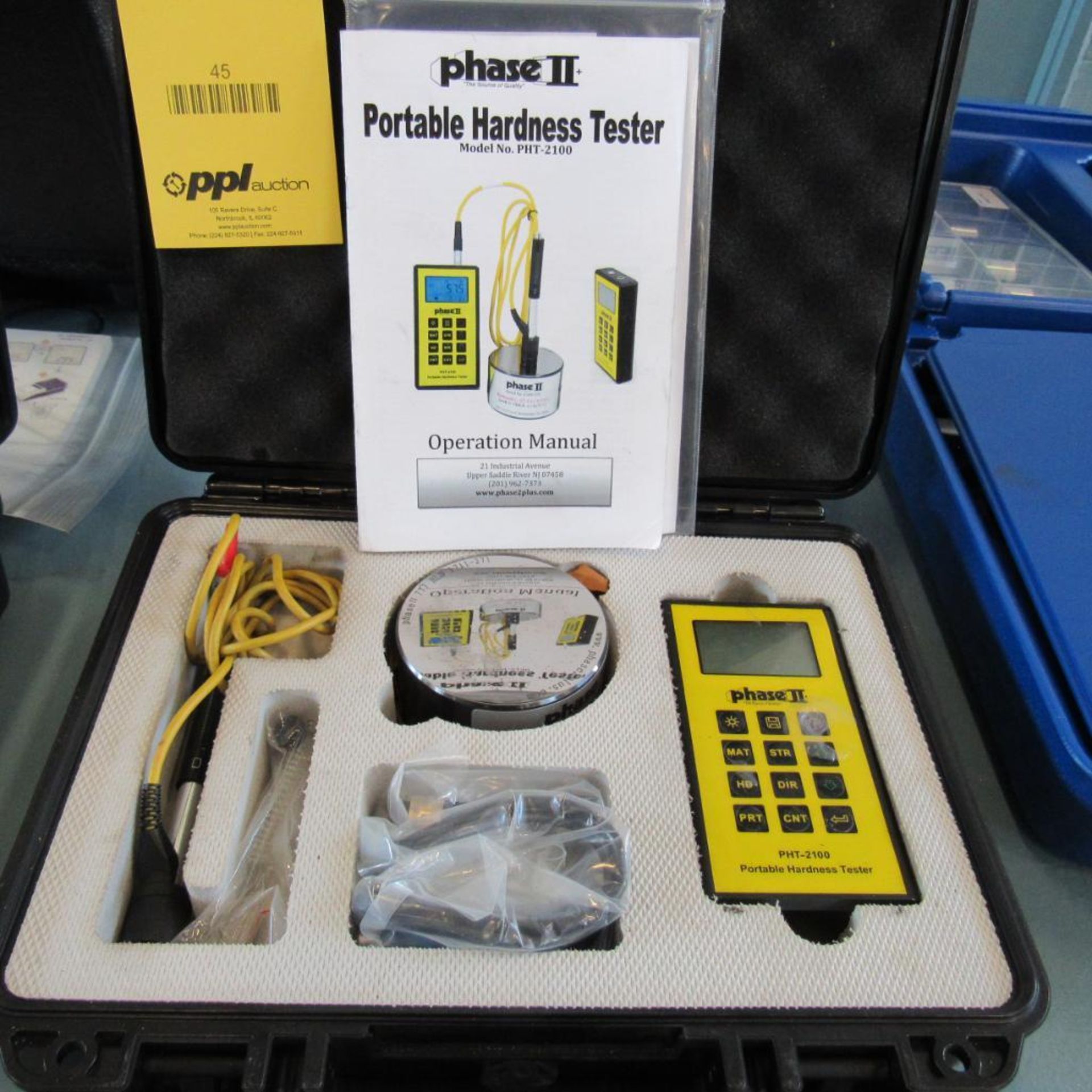 Phase II PHT-2100 Portable Hardness Tester (Location: Bldg. 3) - Image 2 of 2