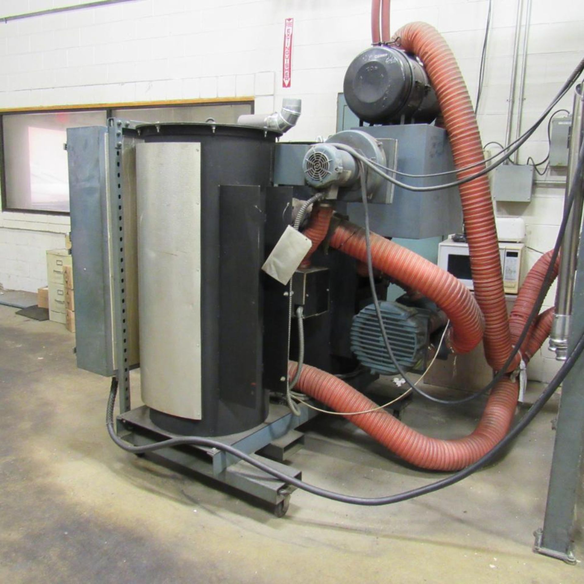 AEC Whitlock WD-600 CHEQ Dryer w/(4) DH-170 MICHEQ Hopper Dryers (Location: Bldg. 1) - Image 3 of 10